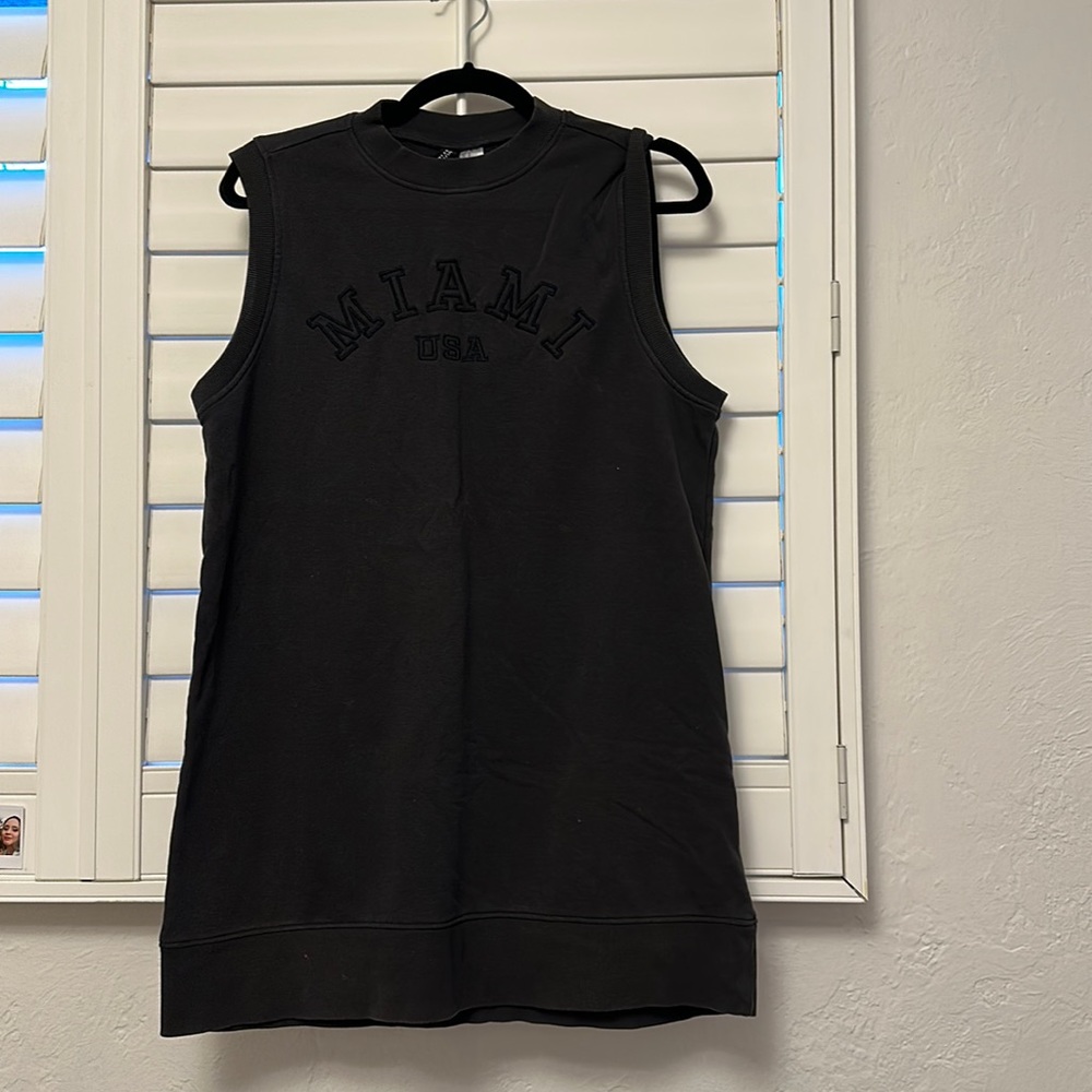 Dark grey dress